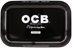 Wholesale OCB Black Premium Metal Tray Medium - 29 x 19 cm