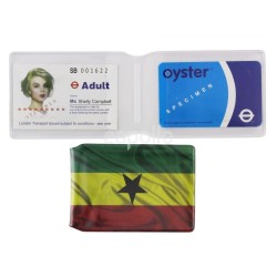 Wholesale Ghana Flag Design Travel Card Holder 