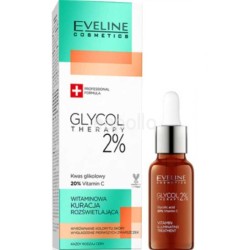 Wholesale Eveline Cosmetics Glycol Therapy 2% Vitamin Illuminating Treatment-18ml