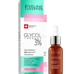 Wholesale Eveline Glycol Therapy 3 Multipeptide Anti-wrinkle Treatment Face Serum-18ml
