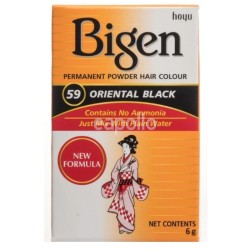 Wholesale Bigen Permanent Powder Hair Colour - Oriental Black (59)