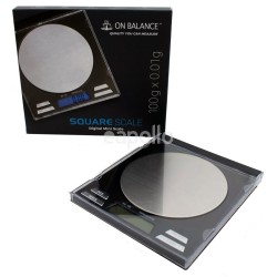 On Balance Square Digital Pocket Scale SS-100 (100g x 0.01g)