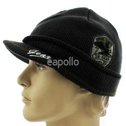 Mens Knitted Free State Peak Hat - Assorted Colours