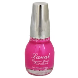 Laval Crystal Finish Nail Polish - Barely Pink