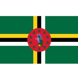 Dominica's Flag - 5ft x 3ft 