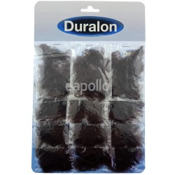Duralon Slanted Hair Net - Brown
