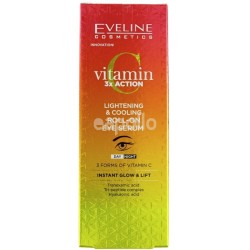 Eveline Vitamin C 3x Action Roll-On Eye Serum 15ml 