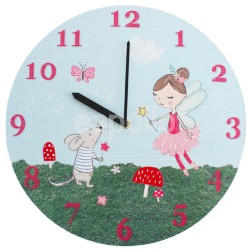 Fairy & Mouse Wall Clock