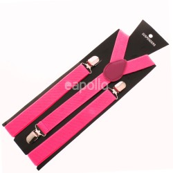 Fashion Braces - Neon Pink (25mm)