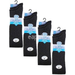 Wholesale Grey Knee High School Socks - Fresh Feel (3 Pair Pack) - (UK - 12.5-3.5)