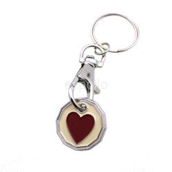 Trolley Coin - Love Heart Design
