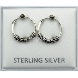 Wholesale Sterling Silver Celtic Sleepers - 11mm