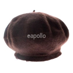 Wholesale Ladies Wool Beret Hat - Burgundy