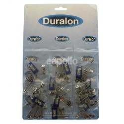 Duralon Silver Safety Pins