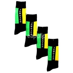 Jamaican Flag Design Long Hose Socks