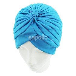 Jersey Turban Hat - Light Blue