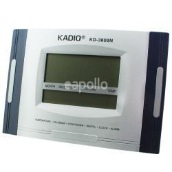 Kadio Wall & Table Temperature Display Clock - 29cm