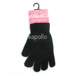 Wholesale Ladies Fresh Feel magic gloves - Black