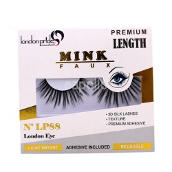 Wholesale London Pride Mink Faux Premium Length Eyelashes - LP88 London Eye