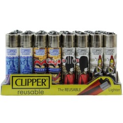 Wholesale Clipper Flint Reusable Lighter "London 17" Design