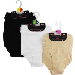 Wholesale Ladies (1 Pack) Invisible Briefs - Assorted Sizes & Colours