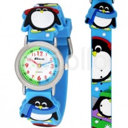 Ravel Children 3D Penguin Time Teaching Watch