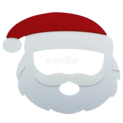 Santa Claus Design Felt Christmas Face Masks 