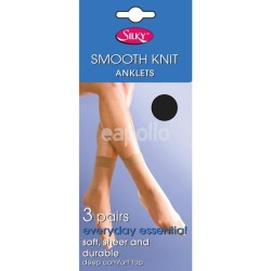 Silky's Smooth Knit Anklets (One Size)
