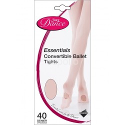Silky's 40 Denier Essential Convertible Ballet Tights - Theatrical Pink