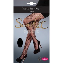 Silky's Scarlet Vine Fishnet Tights