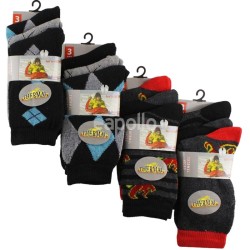 Wholesale Teeanage Boys Thermal Socks - Fresh Feel (3 Pair Pack) - (UK 4-6.5)