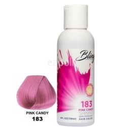 Bling Shining Semi-Permanent Hair Dye- Pink Candy (183) 