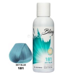 Bling Shining Semi-Permanent Hair Dye- Sky Blue (181) 