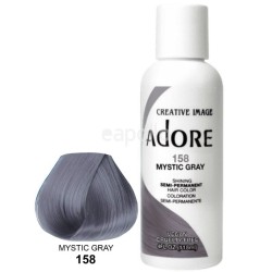 Wholesale Adore Semi-Permanent Hair Dye- Mystic Gray (158) 