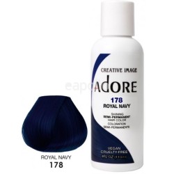 Wholesale Adore Semi-Permanent Hair Dye- Royal Navy (178) 