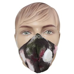 Reusable Face Masks With Valve - Assorted Designs