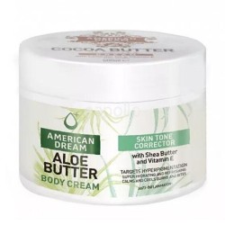 American Dream Aloe Butter Body Cream With Shea Butter & Vitamin E- 500ml