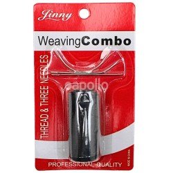 Weaving Comb, Thread & Needles Set - Black