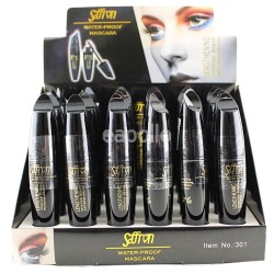 Wholesale Saffron Waterproof Lengthening Intense Black Mascara 