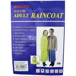 Wholesale Adult Reusable Raincoat (XL)