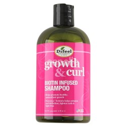Wholesale Difeel Growth & Curl Biotin Infused Shampoo 354.9ml 
