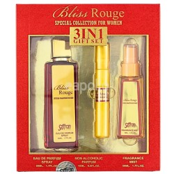 Wholesale Saffron 3in1 Gift Set for Women - Bliss Rouge