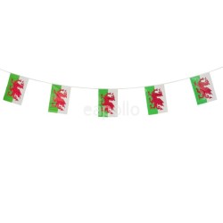 Wholesale Welsh Rectangle Bunting - 10M