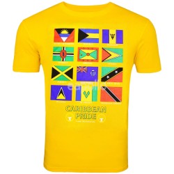 Yellow Caribbean Pride T-Shirt