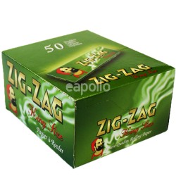 Wholesale Zig Zag Green King Size R-Paper - 50 booklets 