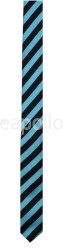 Black & Blue Stripe Tie