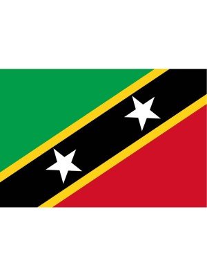 Wholesale Saint Kitts and Nevis Flag - 5ft x 3ft