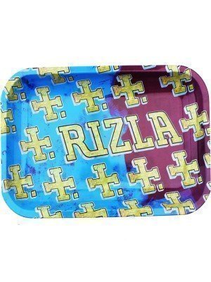 Wholesale Rizla Multi Logo Metal Tray - Small 