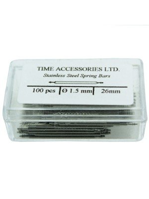 Stainless Steel Spring Bars (1.5mm/26mm) Wholesale