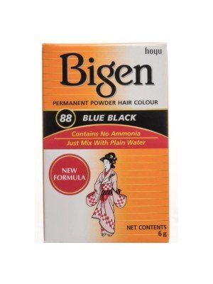Wholesale Bigen Permanent Powder Hair Colour - Blue Black (88)
